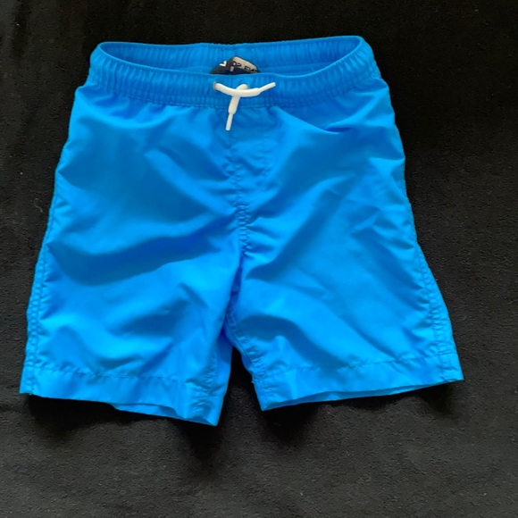 Lands End Blue Swim Trunks, size 5-6 - Picture 1 of 3